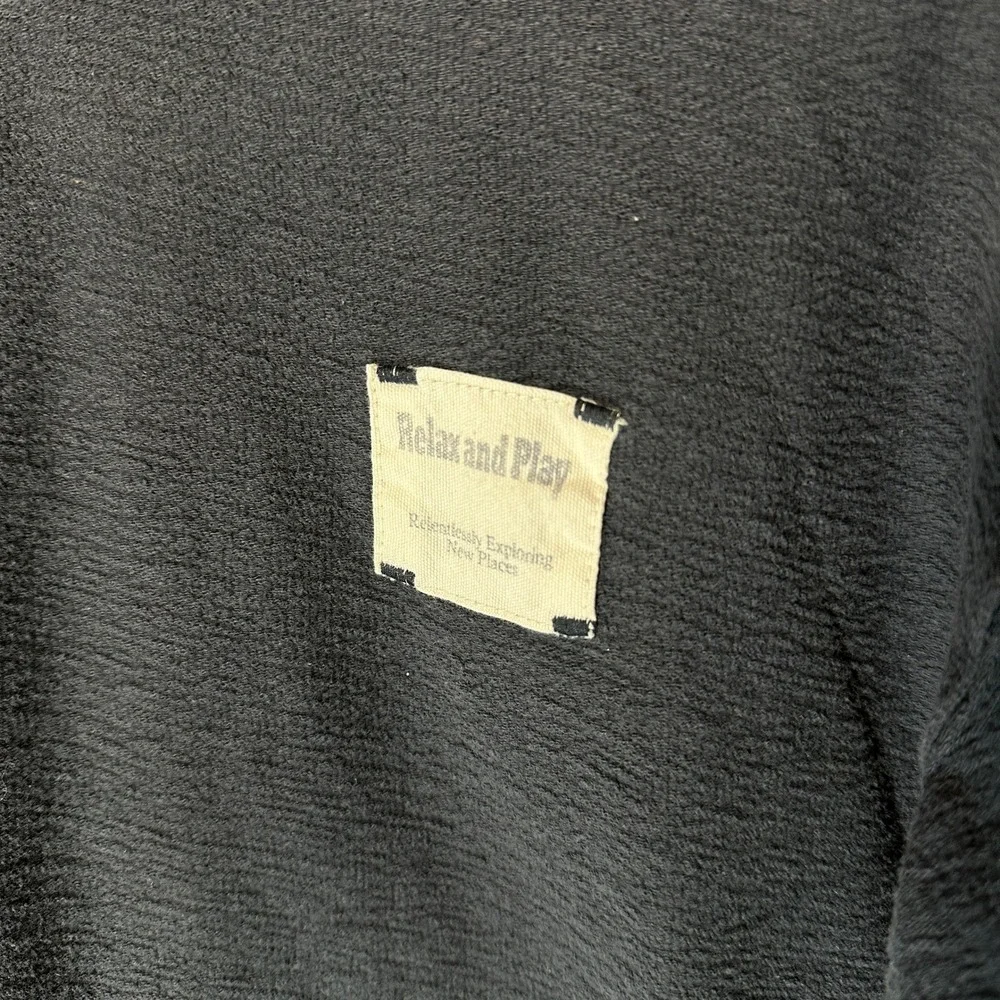 Zara‎ Short & Shirt Set Kids 11-12 Gray Textured Relax and Play Seersucker 2pc